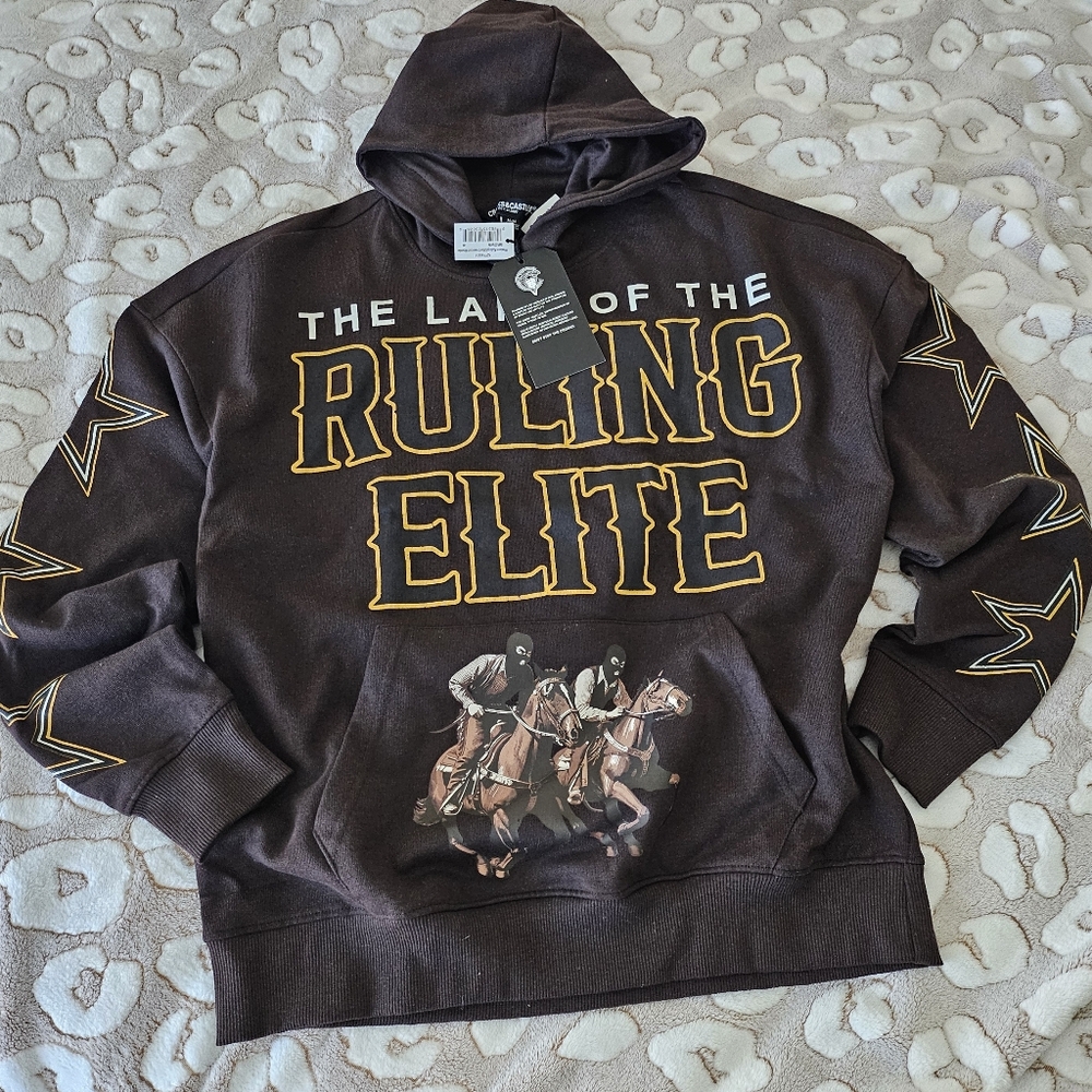 Crooks & Castles Pullover Hoodie – Size M Cowboy